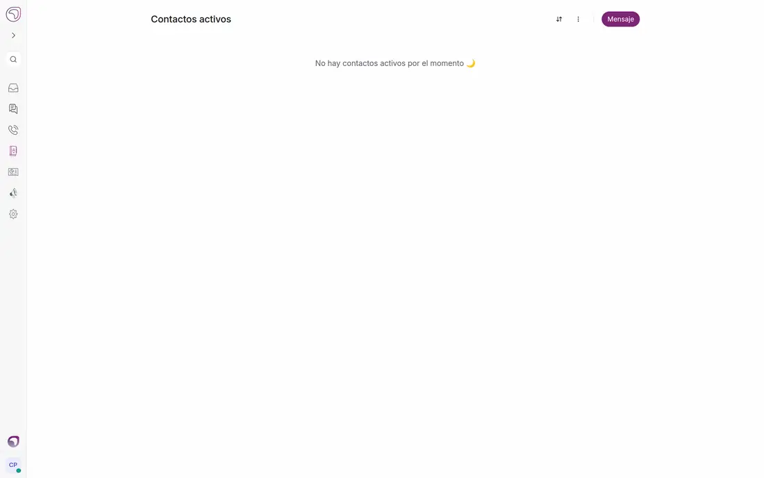 Contactos activos